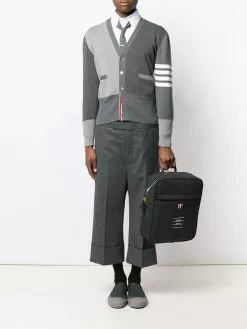 Thom Browne Fun-Mix merino cardigan