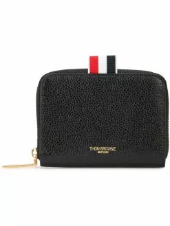Thom Browne Pebbled Slim Short Purse