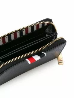 Thom Browne Pebbled Slim Short Purse