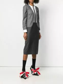Thom Browne Trompe L'Oeil Super 120s Suit Dress