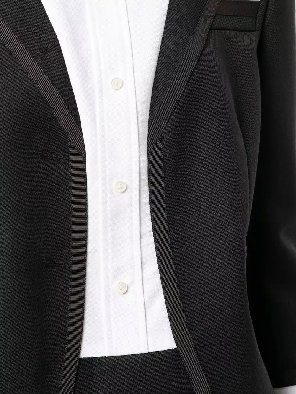 Thom Browne Trompe l'oeil tuxedo mini dress day dresses of women 5 Thom Browne trompe l'oeil tuxedo mini dress