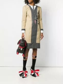 Thom Browne Pitti trompe l'oeil suit dress