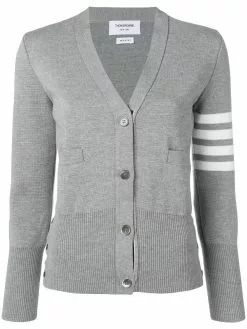 Thom Browne 4-Bar Milano stitch cardigan