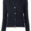 Thom Browne RWB tipping cashmere cardigan