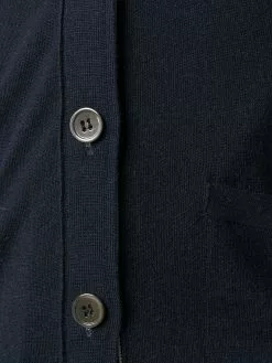 Thom Browne RWB tipping cashmere cardigan