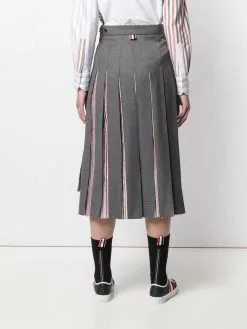Thom Browne Super 120s combo pleat skirt pleated skirts of women 8 Thom Browne super 120s combo pleat skirt