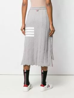 Thom Browne 4-Bar trompe l'oeil skirt