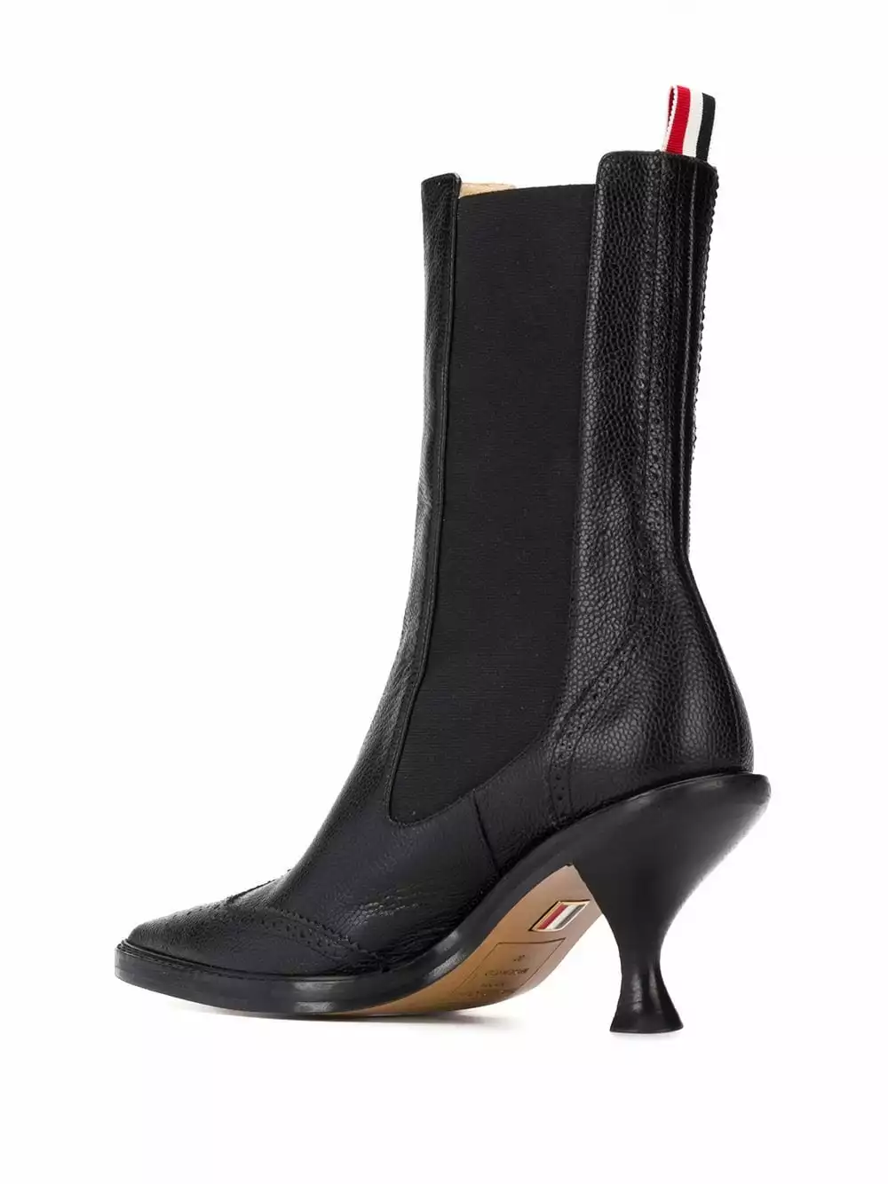 Thom Browne Brogue wingtip Chelsea boots of women 3 Thom Browne brogue wingtip Chelsea boots