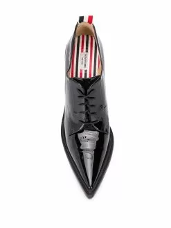 Thom Browne long point curved heel brogues