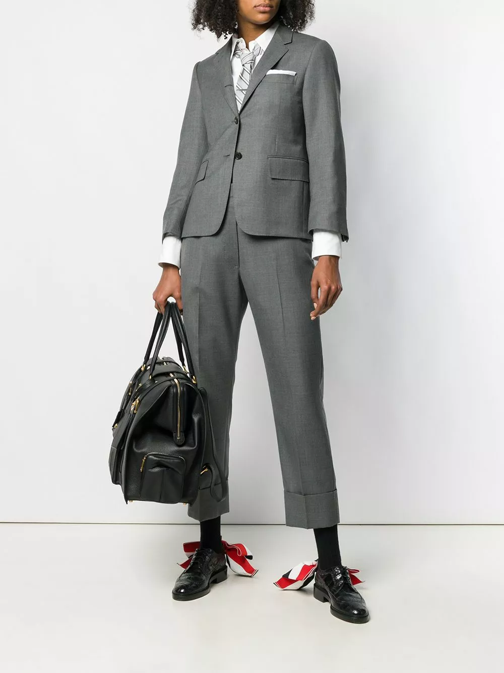 Thom Browne Super 120s narrow shoulder jacket blazers of women 2 Thom Browne super 120s narrow shoulder jacket