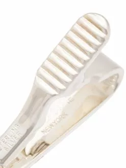 Thom Browne RWB Short Silver Tie Bar