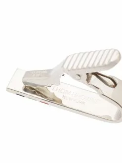 Thom Browne RWB Short Silver Tie Bar