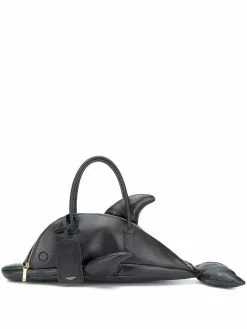 Thom Browne Dolphin pebbled bag