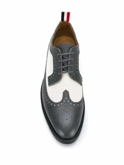 Thom Browne colour-block spectator brogues