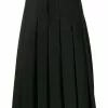 Thom Browne mohair wool pleated skirt