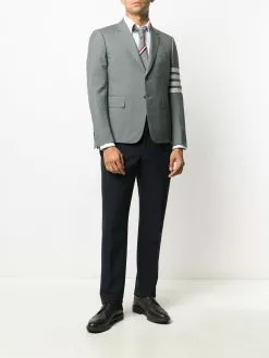 Thom Browne Four-Bar fitted blazer