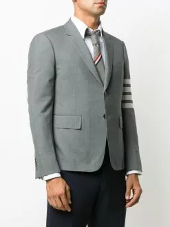 Thom Browne Four-Bar fitted blazer