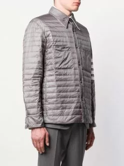 Thom Browne 4-Bar down fill shirt jacket