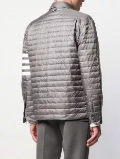 Thom Browne 4-Bar down fill shirt jacket