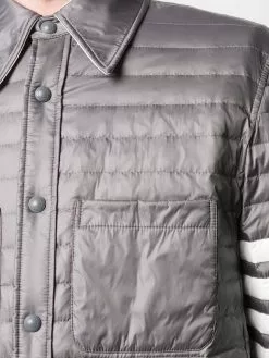 Thom Browne 4-Bar down fill shirt jacket