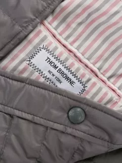 Thom Browne 4-Bar down fill shirt jacket