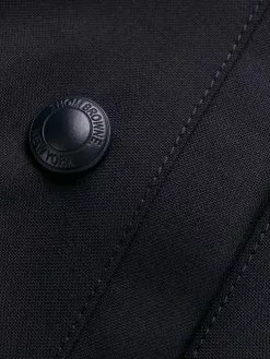 Thom Browne 4-Bar plain weave suiting bomber jacket