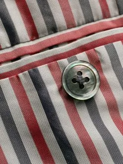 Thom Browne 4-Bar plain weave suiting bomber jacket