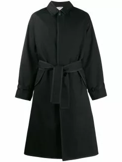 Thom Browne raglan-sleeve oversized mac car coat