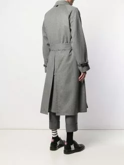 Thom Browne raglan-sleeve cashmere car coat