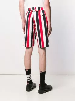 Thom Browne RWB stripe slim shorts