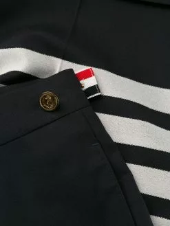 Thom Browne 4-Bar plain weave suiting shorts