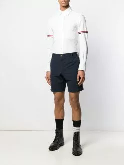 Thom Browne Long Sleeve Button Down Shirt