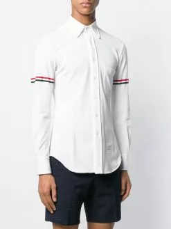 Thom Browne Long Sleeve Button Down Shirt
