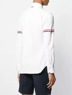 Thom Browne Long Sleeve Button Down Shirt
