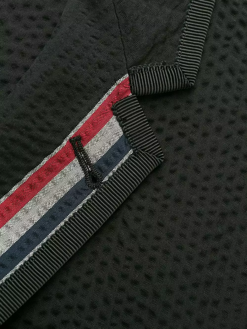 Thom Browne Seersucker wool sack sport coat blazers of men 6 Thom Browne seersucker wool sack sport coat