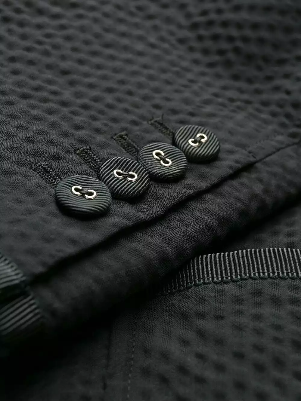 Thom Browne Seersucker wool sack sport coat blazers of men 7 Thom Browne seersucker wool sack sport coat