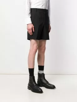 Thom Browne seersucker unconstructed shorts
