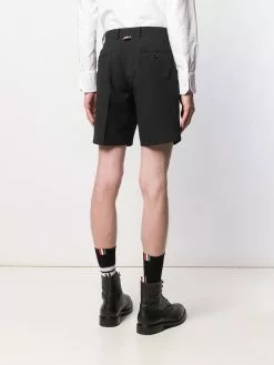 Thom Browne seersucker unconstructed shorts