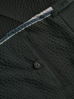 Thom Browne seersucker unconstructed shorts