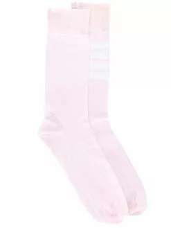 Thom Browne 4-Bar mid-calf cotton socks