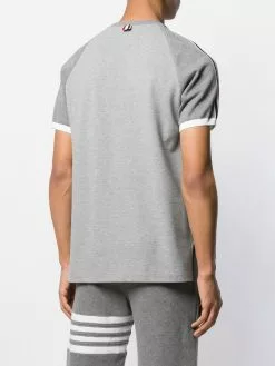 Thom Browne piqué short raglan sleeve T-shirt