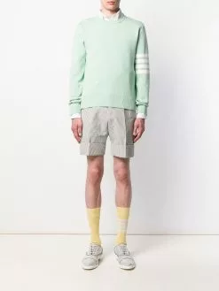 Thom Browne 4-Bar Milano stitch jumper