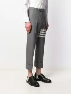 Thom Browne 4-Bar plain weave suiting trousers