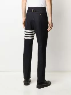 Thom Browne 4-Bar plain weave suiting trousers