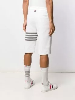 Thom Browne 4 Bar waffle stitch track shorts track & running shorts of men 10 Thom Browne 4-Bar waffle stitch track shorts