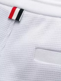 Thom Browne 4 Bar waffle stitch track shorts track & running shorts of men 13 Thom Browne 4-Bar waffle stitch track shorts