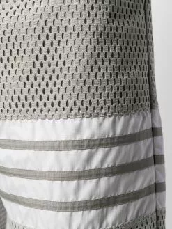 Thom Browne mesh track shorts