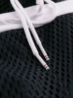 Thom Browne athletic mesh track shorts
