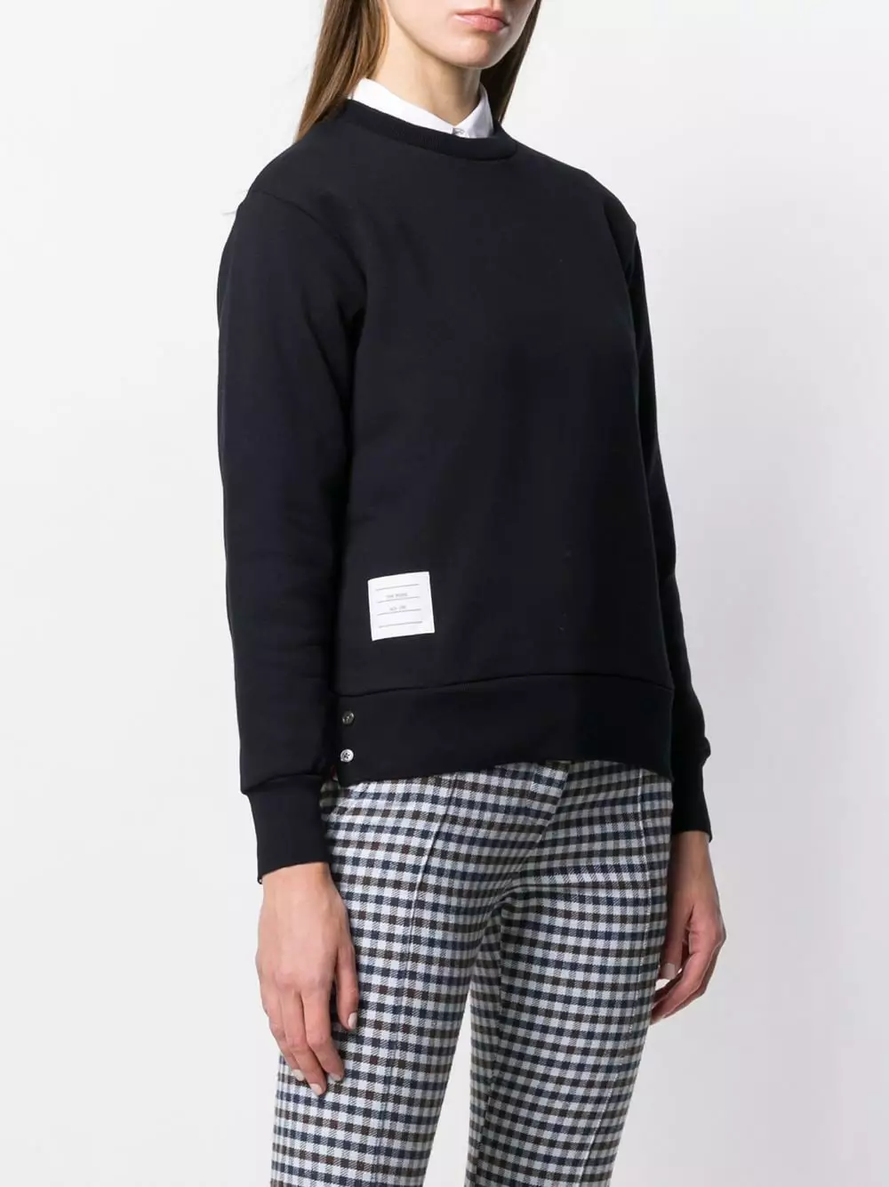 Thom Browne RWB stripe sweatshirt sweaters of women 3 Thom Browne RWB-stripe sweatshirt