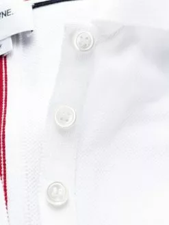 Thom Browne RWB stripe sleeveless pleated tennis dress